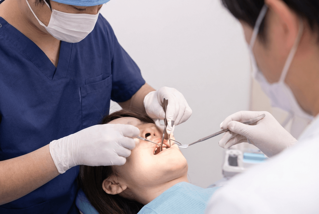 二次手術の様子