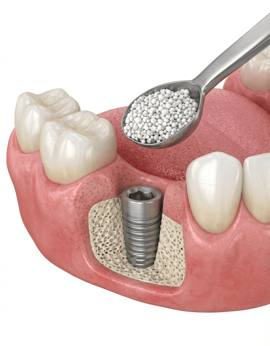 骨造成を伴うインプラント